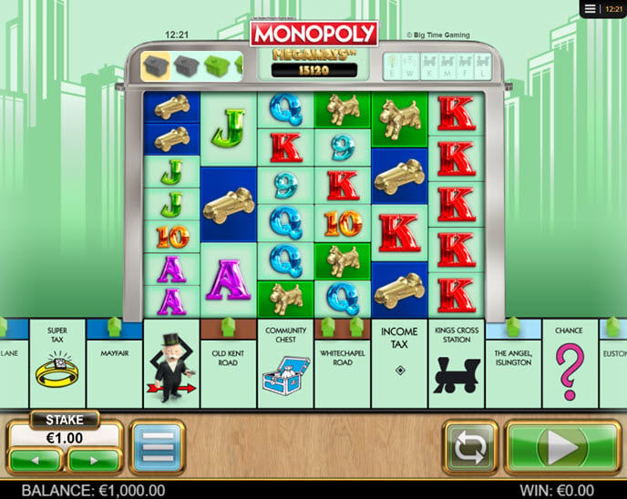 monopoly megaways