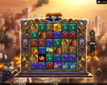 Monsters vs Diamond