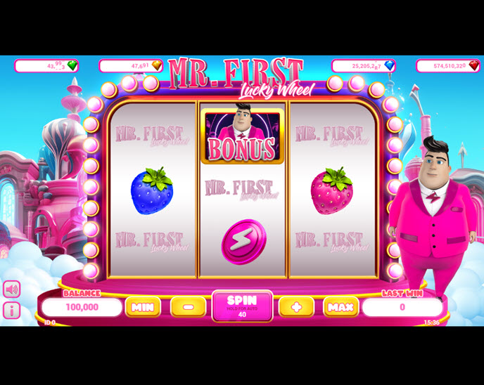 mr. first lucky wheel
