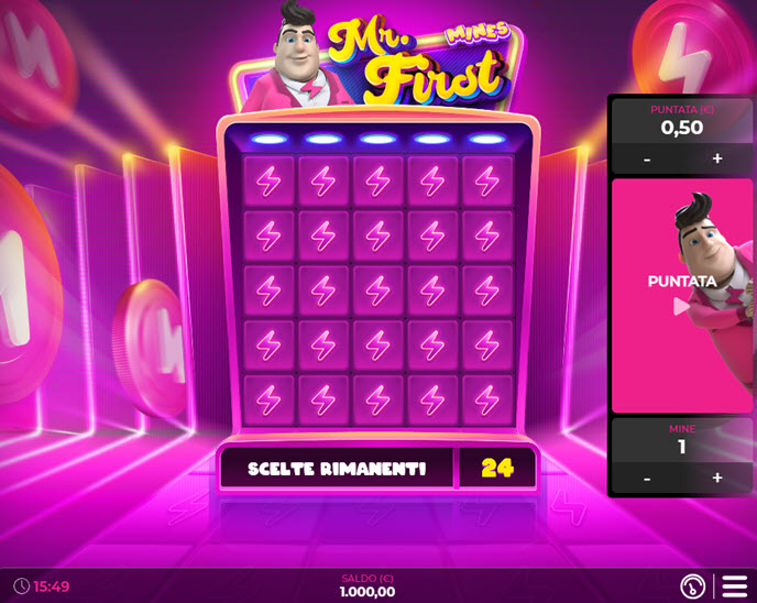 mr. first mines