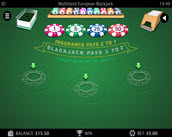 multi-hand european blackjack