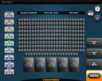 multihand video poker