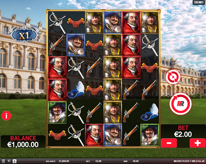 musketeers 1 wild for all