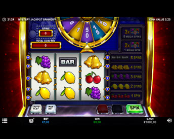 mystery jackpot spinner