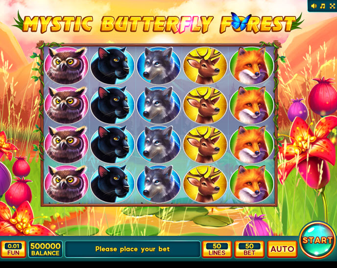 mystic butterfly forest