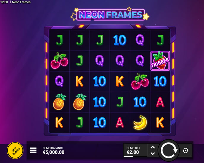 neon frames
