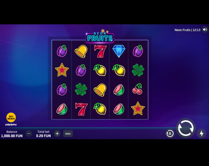 neon fruits (popiplay)