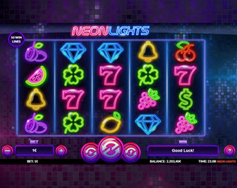 neon lights