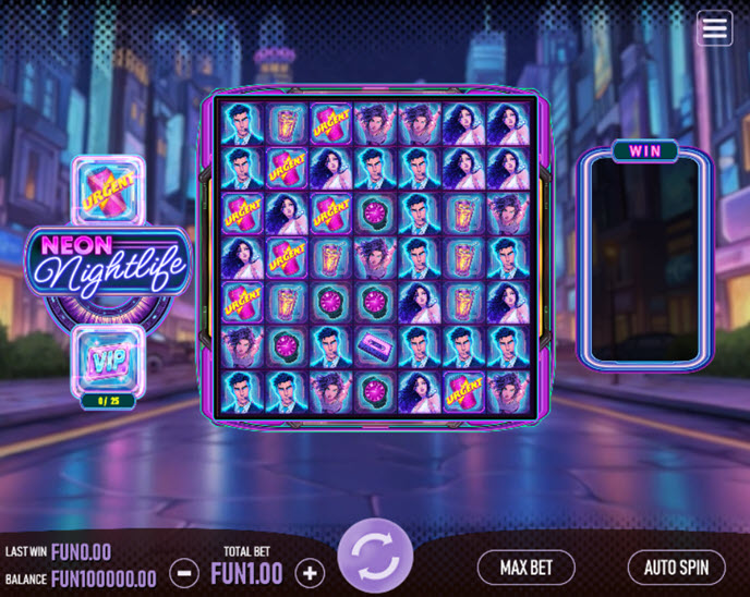 neon nightlife
