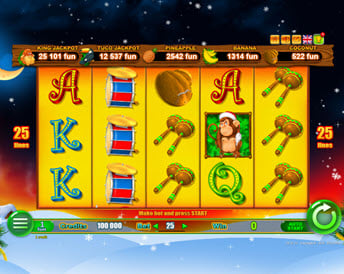 new year monkey jackpot