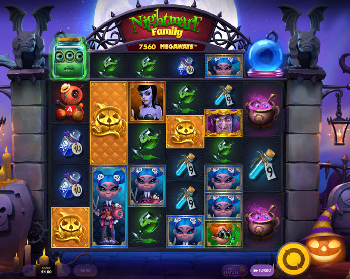 nightmare family megaways