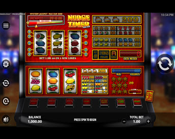 nudge timer arcade