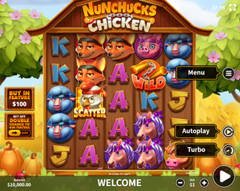 nunchucks chicken