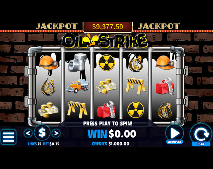 oil strike