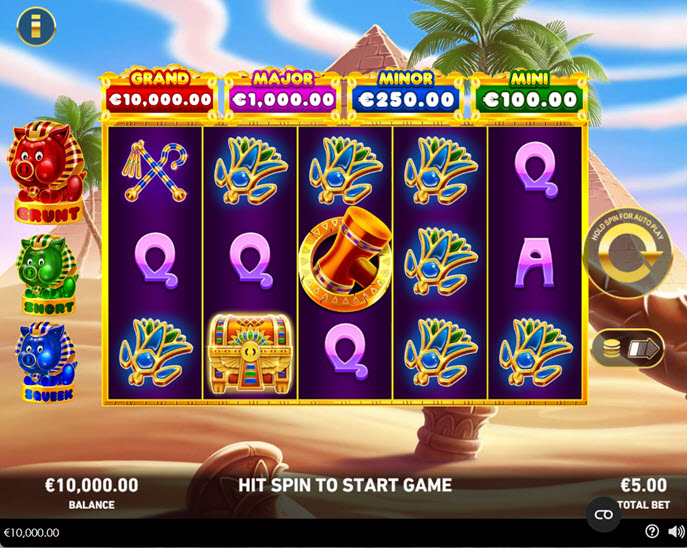 oink oink oink: pharaohs