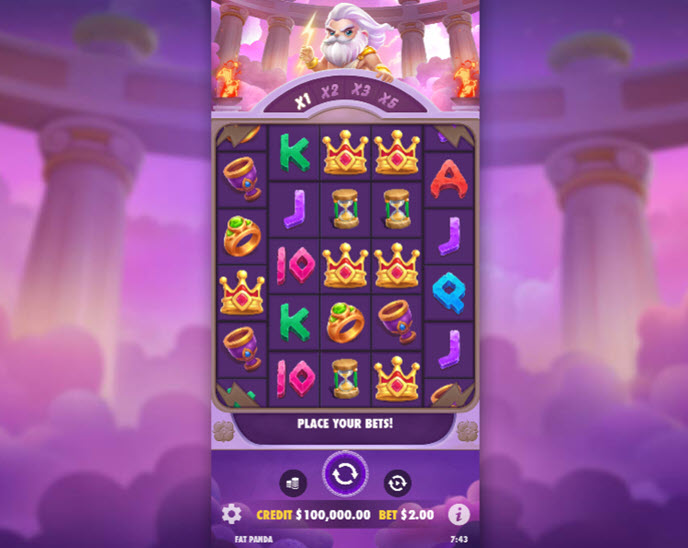 olympus wins super scatter