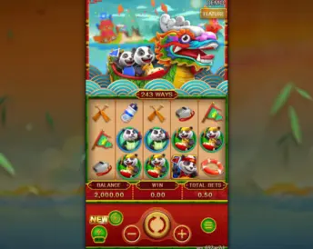 Panda Dragon Boat