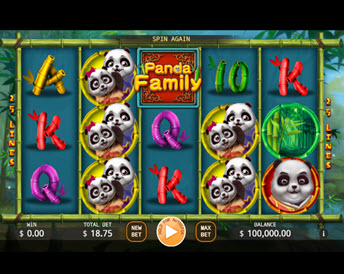 panda family