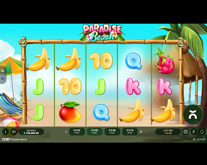 paradise beach (popok gaming)