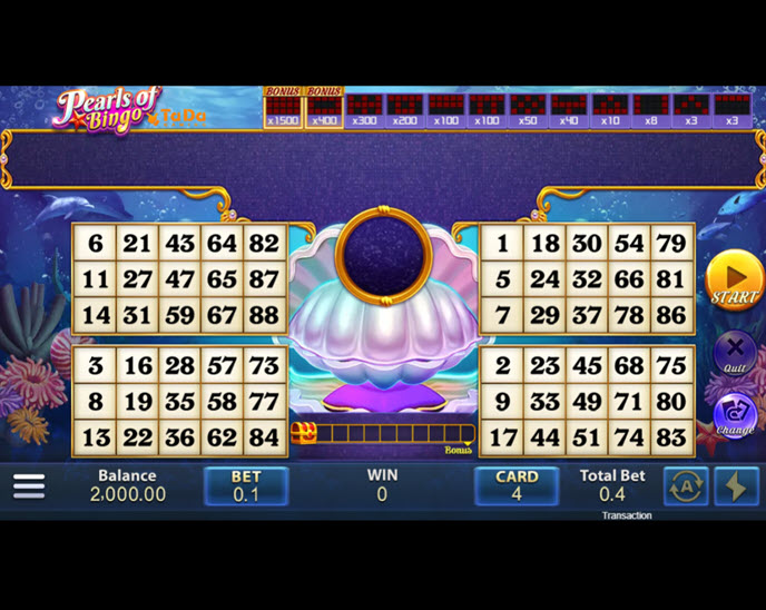 pearls of bingo