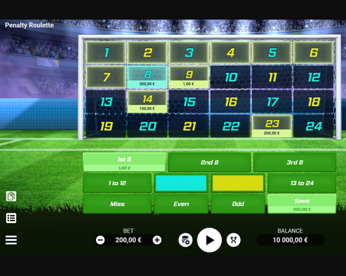 penalty roulette