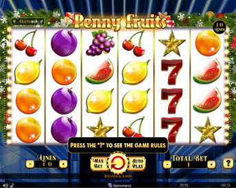 penny fruits christmas edition