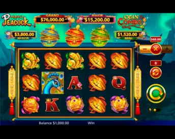 Perfect Peacock Coin Combo