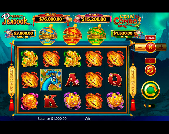 perfect peacock coin combo
