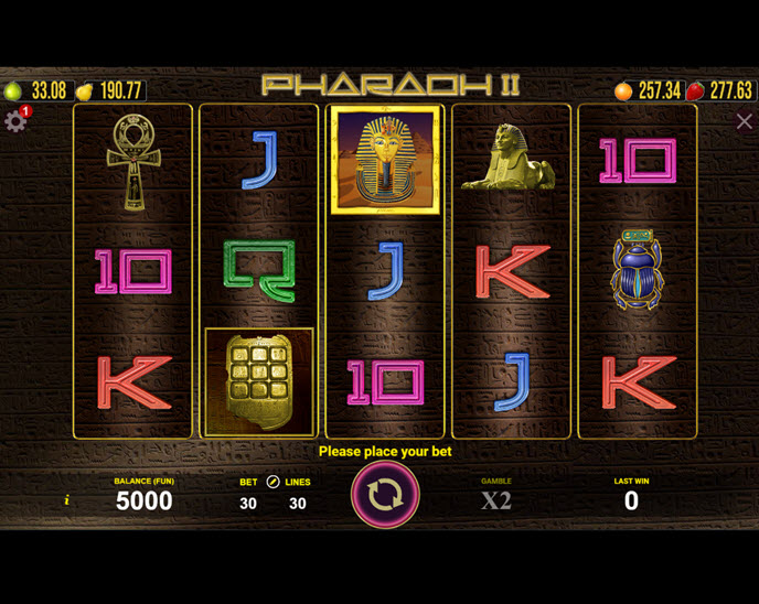pharaoh ii (agt software)
