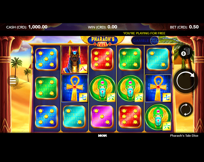 pharaoh’s tale dice