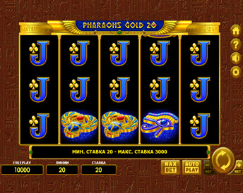 pharaohs gold 20