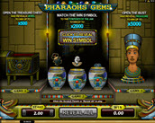 pharoah’s gems