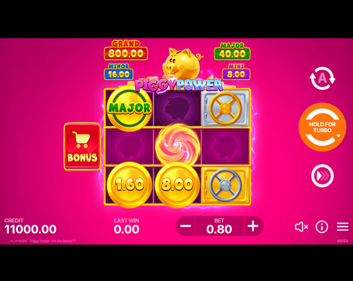 piggy power: hit the bonus