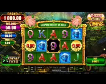 Piggy Prizes: Coins O’ Plenty