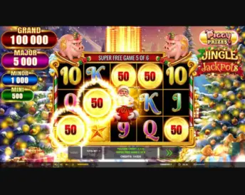 Piggy Prizes Jingle Jackpots