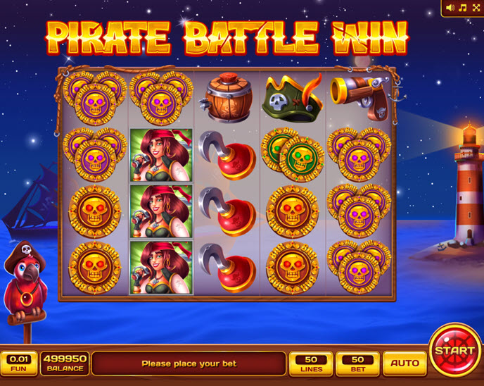pirate battle win