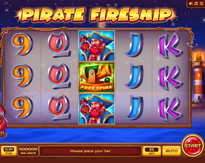 pirate fireship