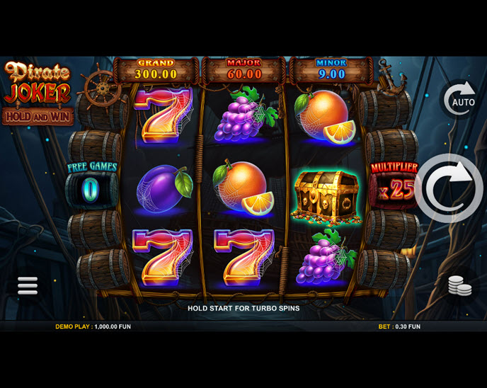 pirate joker hold and win