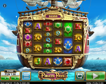 pirate pays megaways