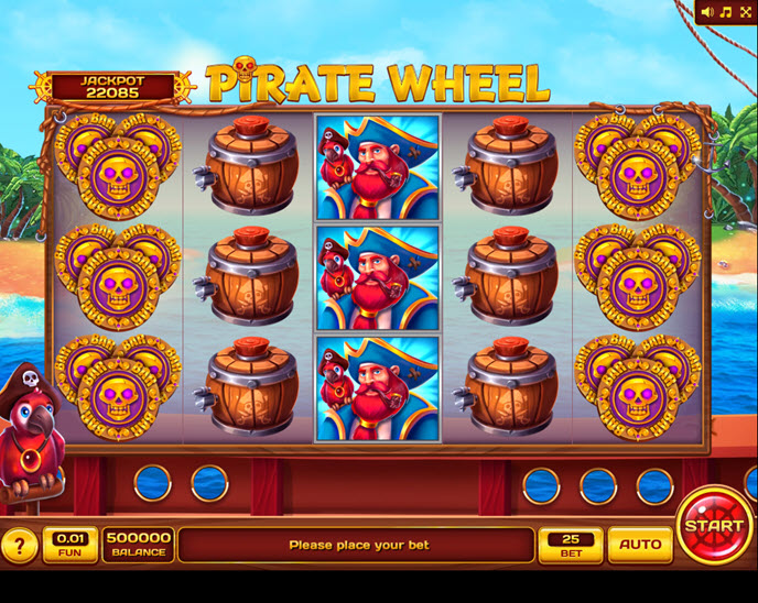 pirate wheel