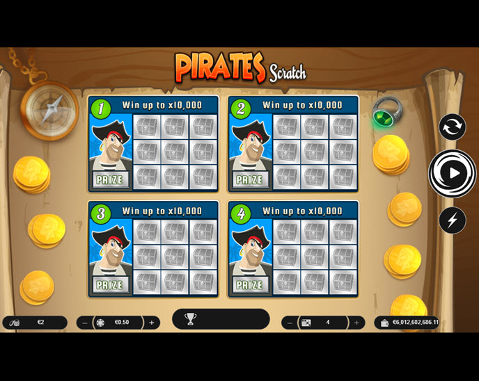 pirates scratch