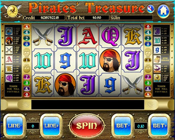 pirates treasures (slot factory)
