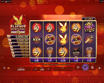 playboy fortunes hyperspins