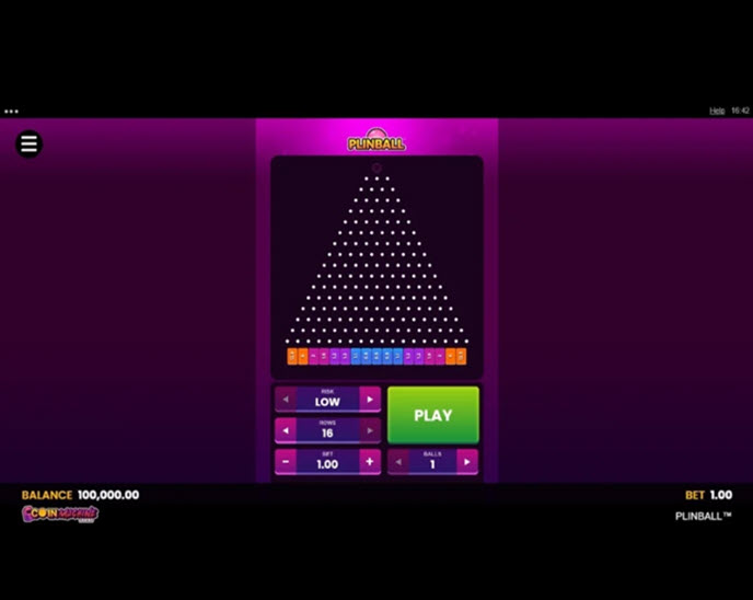 plinball (coin machine gaming)