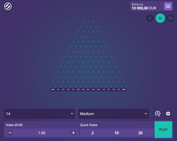 plinko (split the pot)