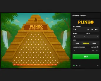 Plinko of the Sun God