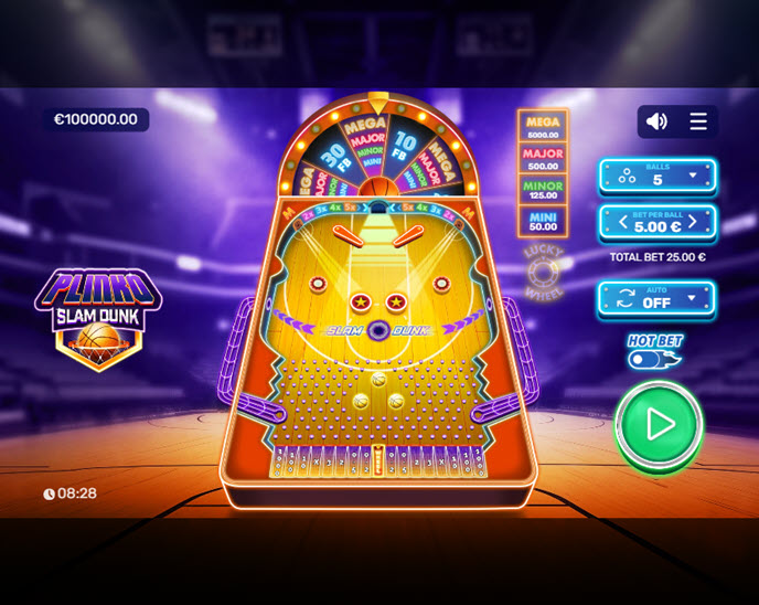 plinko slam dunk