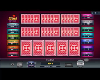 Poker 7 Bonus Deuces Wild