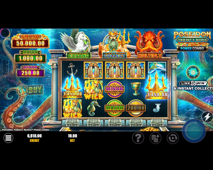 poseidon: trident’s riches power combo