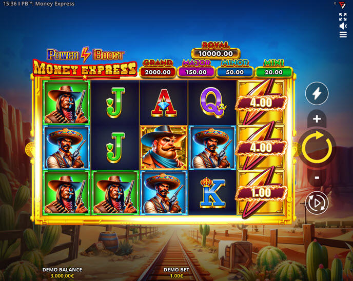 power boost: money express